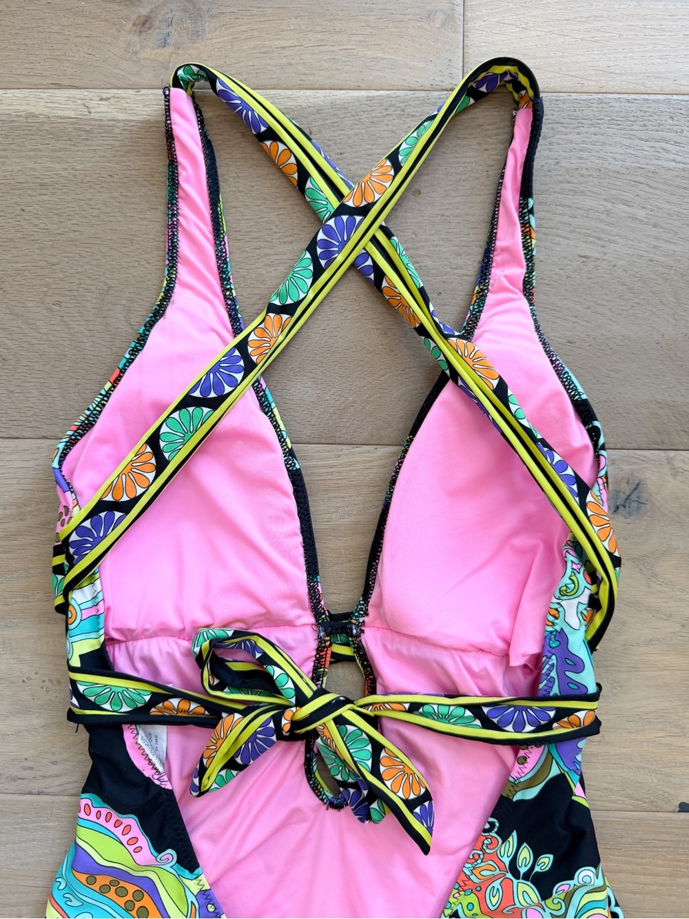 TRINA TURK • Sea Garden One Piece in Black - Picture 9 of 13